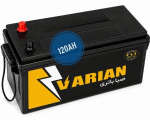 ارسال و نصب رایگان باتری 120 آمپر صبا باتری برای سیستم 24 ولت کامیون و اتوبوس در شهرک های صنعتی قم توسط امداد باتری موسوی
