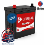 باتری 45 آمپر اوربیتال باتری موسوی