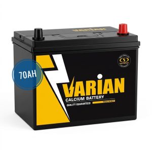 نصب تخصصی باتری 70 آمپر قطب چپ واریان روی خودروی هیوندای سانتافه توسط کارشناسان امداد باتری موسوی